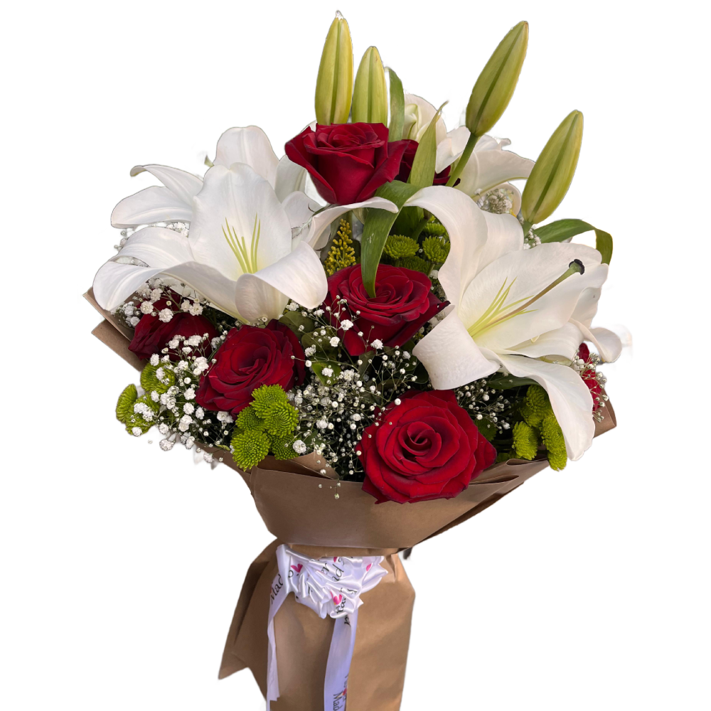 Red Roses & White Lilies Harmony | Code 109