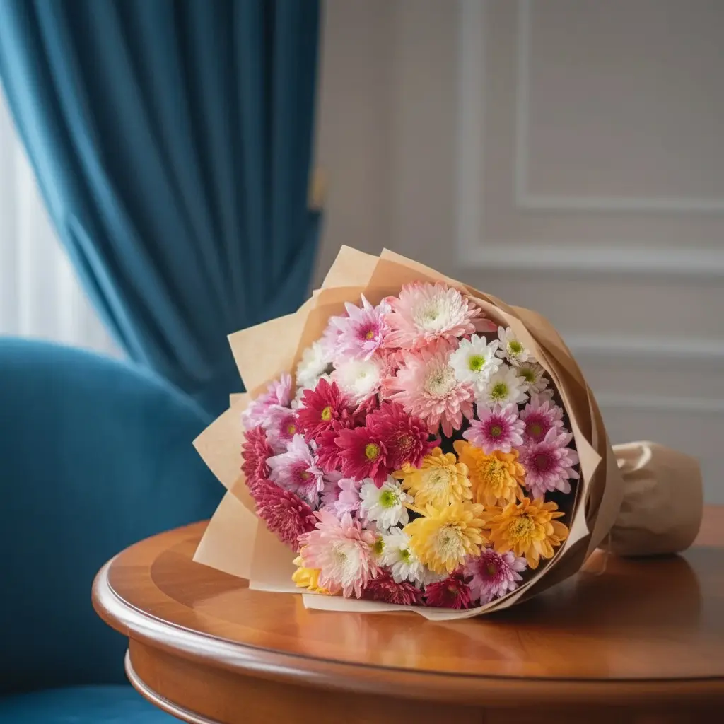 Colorful Chrysanthemum Bouquet | Code 151