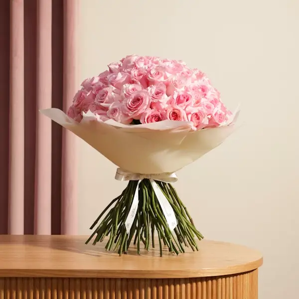 Dreamy Pink Roses Bouquet | Code 236
