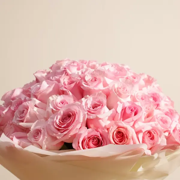 Dreamy Pink Roses Bouquet | Code 236