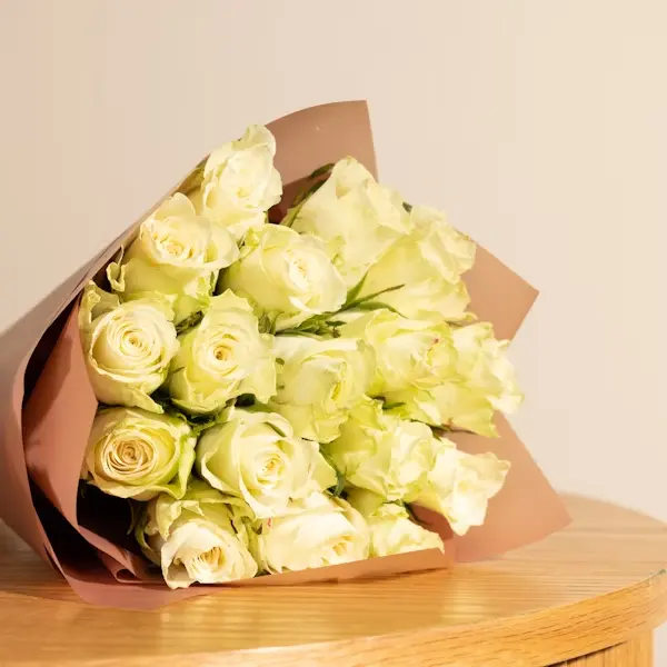 Endless Purity Roses Bouquet | Code 241