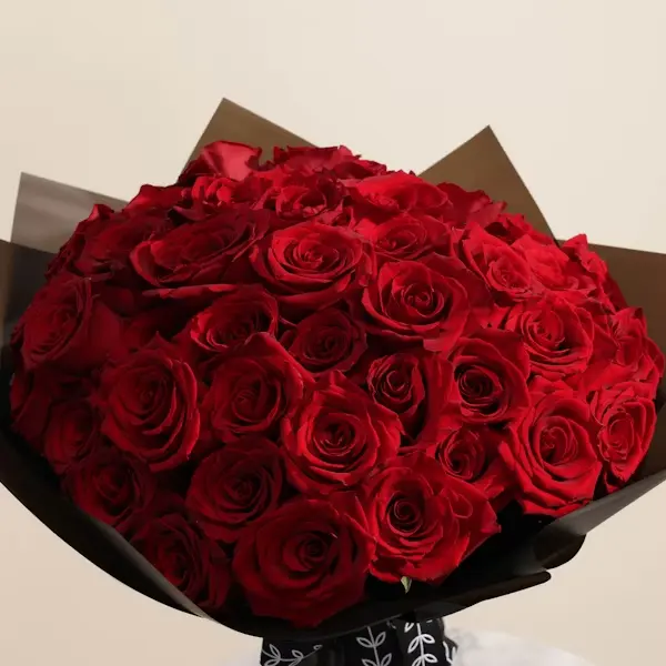 Romantic Red Roses Bouquet  | Code 243