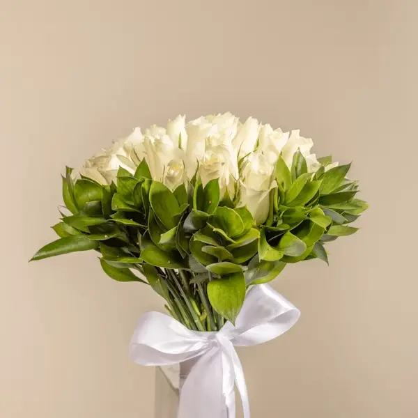 White Roses Bouquet | Code 266