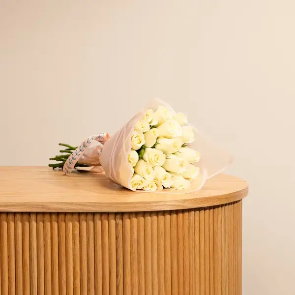White Roses Bouquet | Code 256
