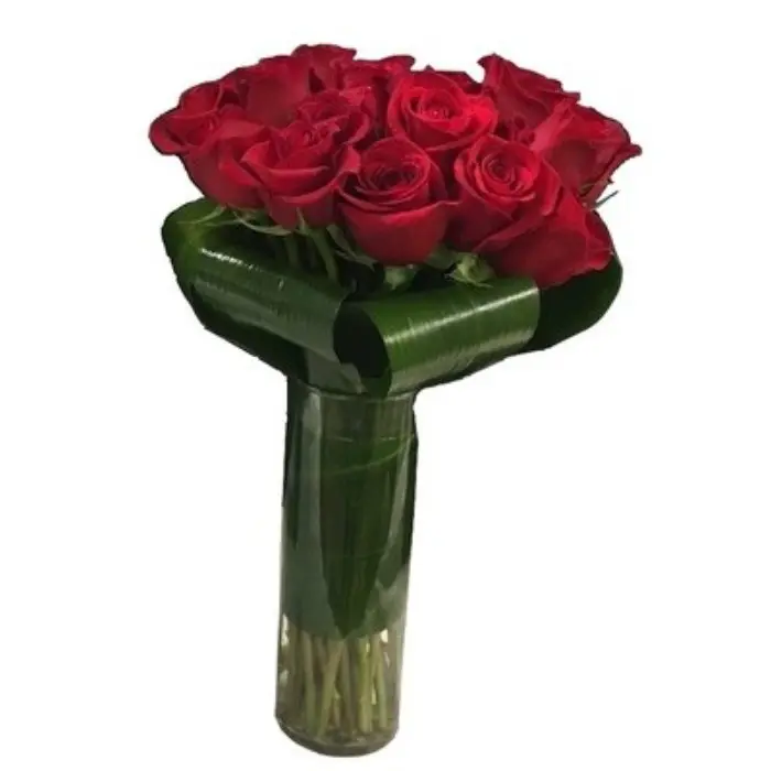 Red Roses Vase | Code 136