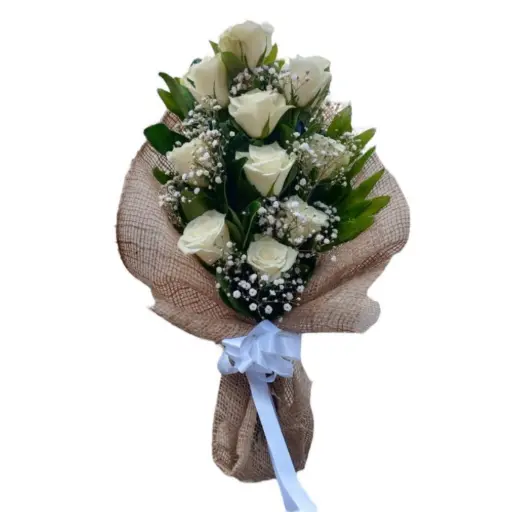 [175] Pure White Bouquet | Code 175