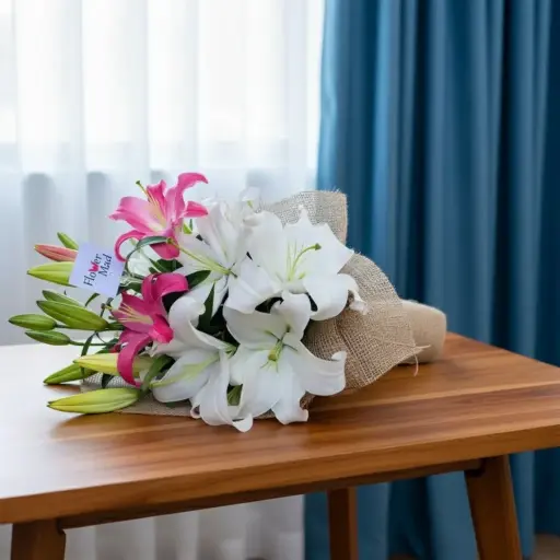 [201] Lilies Bouquet | Code 201