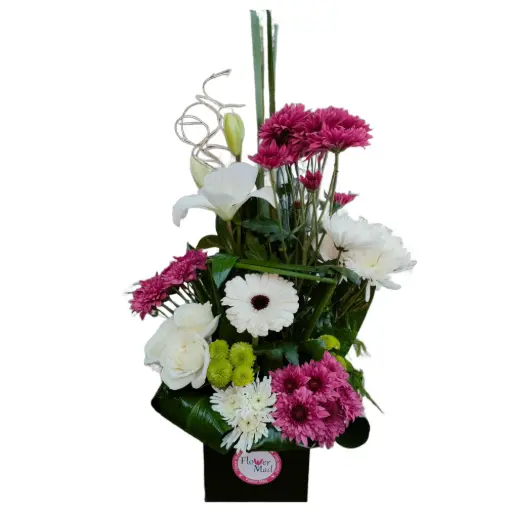 [118] Luxury Flower Collection in wooden box | Code 118