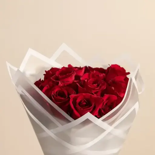 [190] Radiant Romantic Roses Bouquet | Code 190