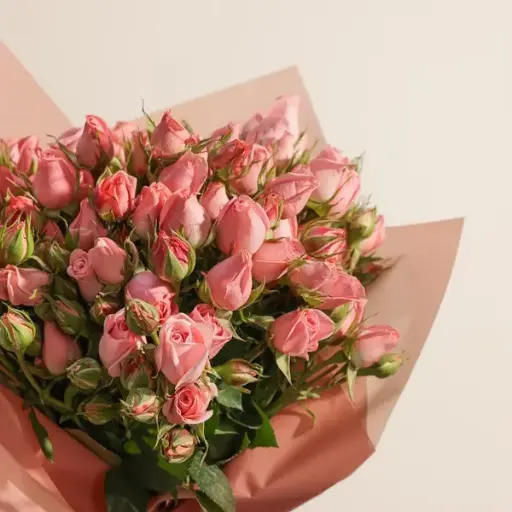 [227] Delicate Baby Roses Bouquet | Code 227