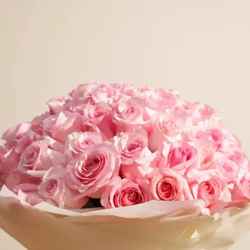 [236] Dreamy Pink Roses Bouquet | Code 236