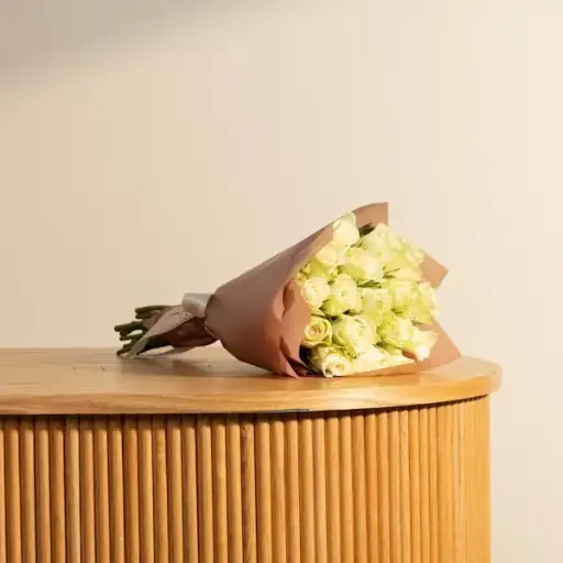 [241] Endless Purity Roses Bouquet | Code 241