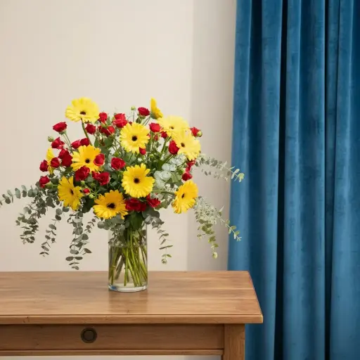 [250] مزهرية زهور براقة | كود 250