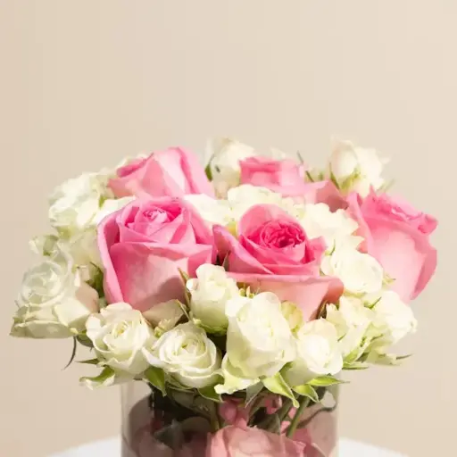 [245] Pink Elegance Flower Vase | Code 245