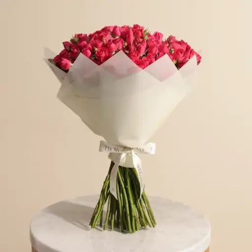 [162] Fuchsia Glow Bouquet  | Code 162